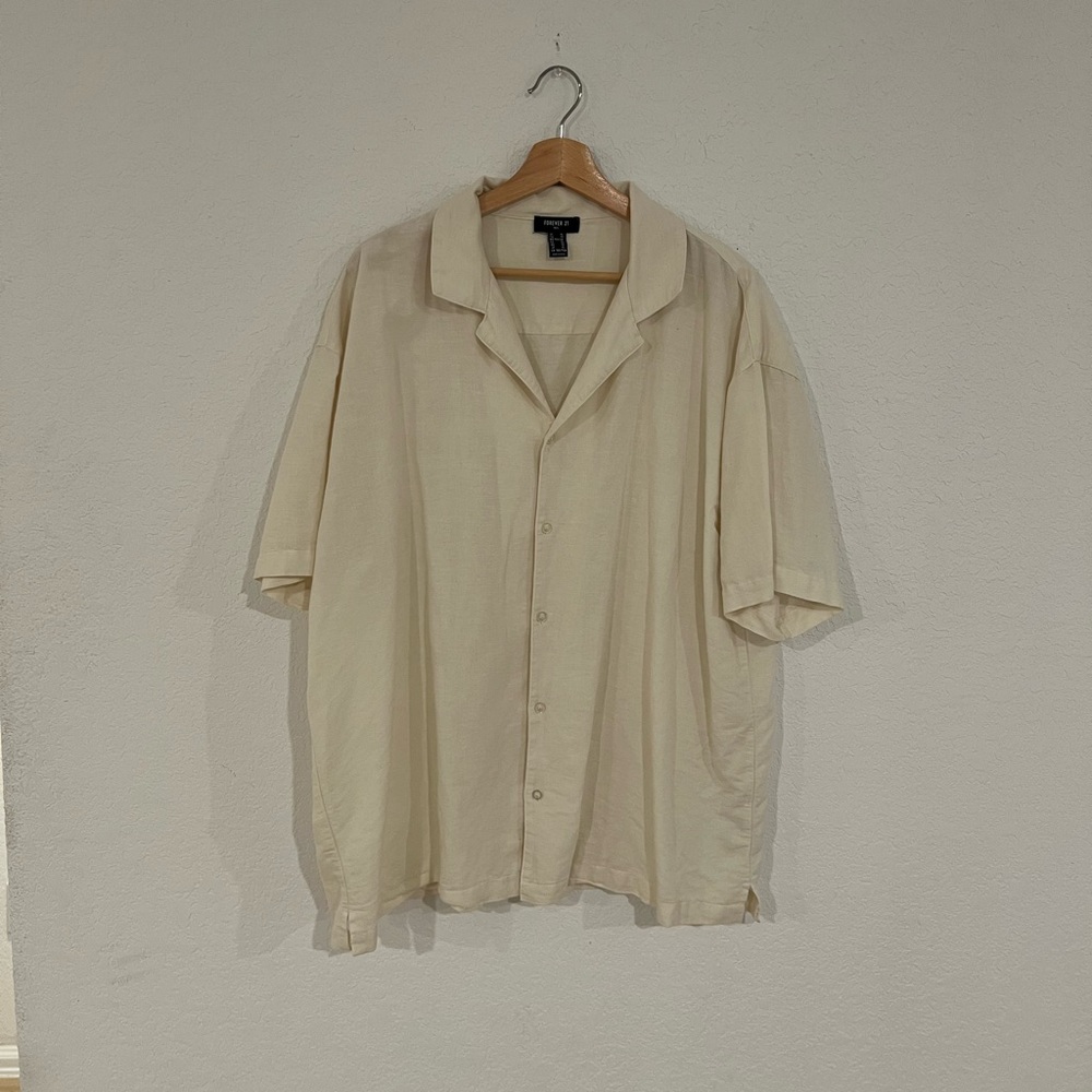 Forever 21 - Button Down - Cream
